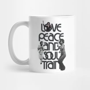 Retro Love And Soul Train Mug